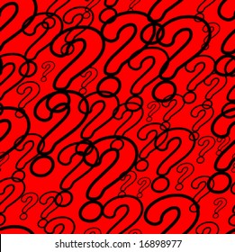 seamless question mark background pattern, conflict, question, solution concept