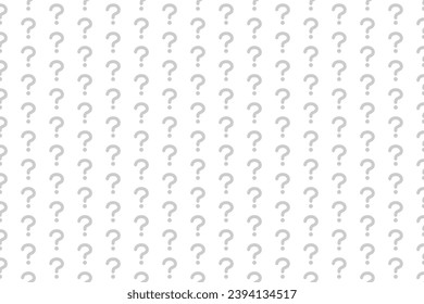 Seamless question mark pattern background