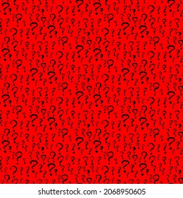 Seamless Question mark texture background. abstract design.