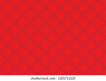 Seamless quilt background, vector illustration. 