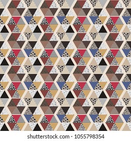Seamless quilt pattern.
