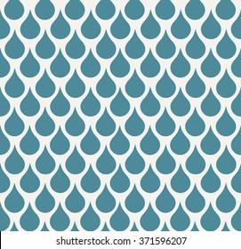 Seamless Rain Drop Pattern