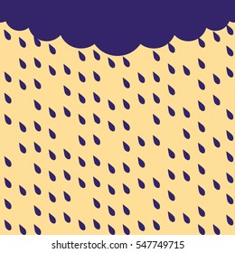 Seamless Rain Pattern