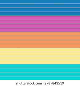 Seamless rainbow stripes background with feeling of joy energy vibrancy background
