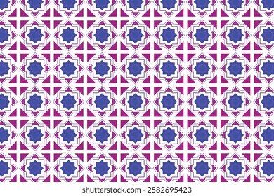 A seamless Ramadan pattern featuring intricate Islamic motifs, geometric shapes, and elegant ornamental details. Perfect for festive decorations, branding, packaging, wallpapers, textiles, and digital