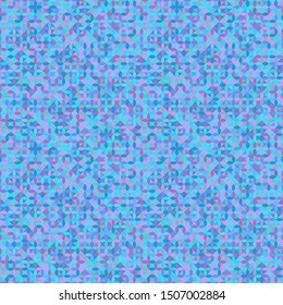 Seamless random curved shape pattern background - abstract vector graphic