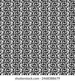 Seamless random diagonal black and white pattern background design - repeating repetitive abstract vector illustration