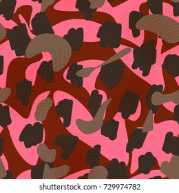Seamless raster pattern texture