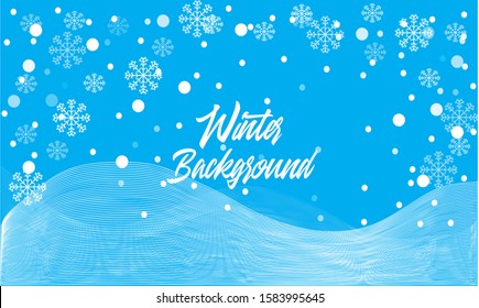 Seamless realistic falling snow or snowflakes. Isolated on transparent background - stock vector.