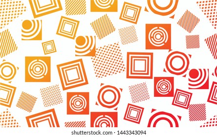 seamless rectangle geometric modern pattern with futuristic and dynamic color background. 