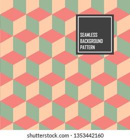 Seamless rectangle pattern background.