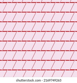 Seamless rectangular design. 
Simple Stripes red and pink.
For decorating wallpaper wrapping paper books toys fabrics.
With copy space.