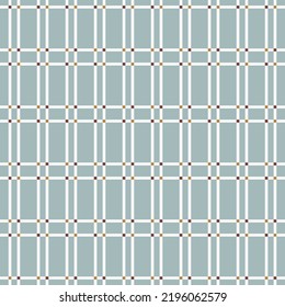 Seamless rectangular lattice pattern. Simple vector pattern for textile, wallpaper, wrapping paper, etc. 