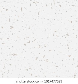 Seamless recycled speckled beige paper background. Vector paper texture with gold particles of debris.  Vintage style. fade grange paper.  Good for poster, placard, playbill