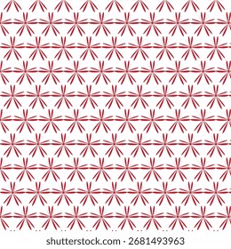 Nahtlose rote Bauhaus Kreis Muster Hintergrund Tapete