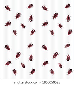 Vector Seamless Bright Light Pattern Strawberry Stock Vector (Royalty ...