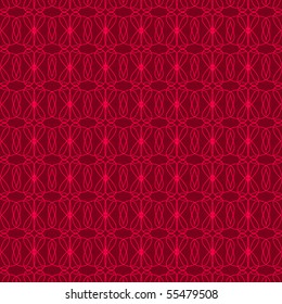 Seamless red ornament