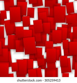seamless red paper  note background, vector 