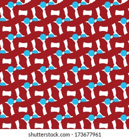 seamless red pattern