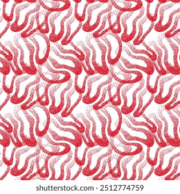 Seamless red pattern, great design for print, lasercutting, engraving,wrapping.Pattern background vector. red and white.Average thickness lines.