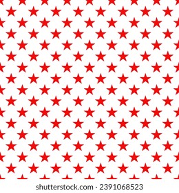 Patrón de estrellas rojas sin foco para el fondo.