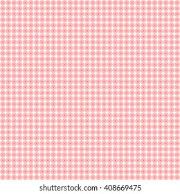 Seamless red stylized star sun background. Red striped abstract wallpaper. Vector illustration
