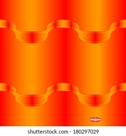 seamless red tape pattern background vector