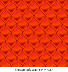 Seamless Red Upholstery Pattern