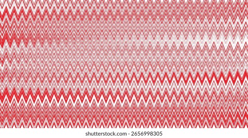 Nahtlose rote weiße Zickzack Weihnachten Hintergrund Textur
