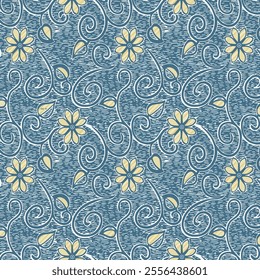Seamless reepat pattern design textile printing vector illustartion