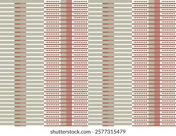 Seamless repeat pattern. Multitude of horizontal rectangles like bricks in uneven sizes. Shades of light beige background. tiny checks