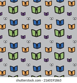 Seamless Repeat Pattern Wallpaper Books 