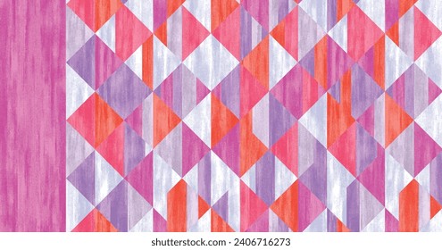Seamless repeat print pattern. Beautiful textile digital print pattern