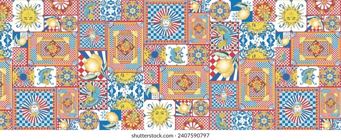 Seamless repeat print pattern. Beautiful textile digital print pattern