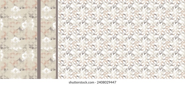 Seamless repeat print pattern. Beautiful textile digital print pattern