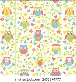 Seamless repeat print pattern. Beautiful textile digital print design