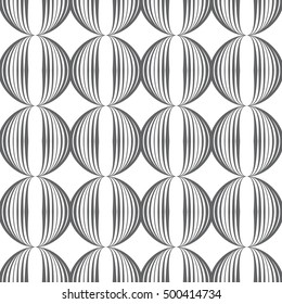 Seamless Repeat Retro Vintage Geometric Wallpaper Funky Fabric Pattern