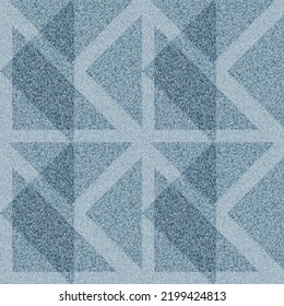 Seamless Repeat Vector Pattern. Gray Office Carpet Texture With Zig Zag Pattern.