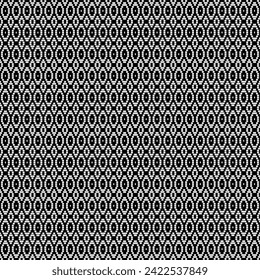 Seamless Repeatable Abstract Geometric Pattern - Monochrome Texture