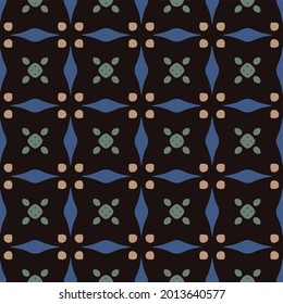 Seamless repeatable abstract pattern background.Perfect for fashion, textile design, cute themed fabric, on wall paper, wrapping paper, fabrics and home decor.