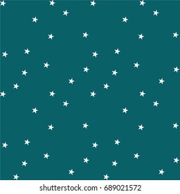 Seamless repeatable abstract pattern of stars / Modern Geometric Star Pattern on green background,vector eps.10