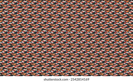 Seamless repeatable camouflage pattern design for fashion textiles and graphics. Vector illustration.