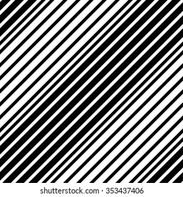 Seamless, repeatable geometric pattern with diagonal lines. Monochrome texture.