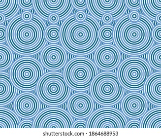 Seamless repeatable geometric pattern in vector format.