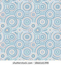 Seamless repeatable geometric pattern in vector format.