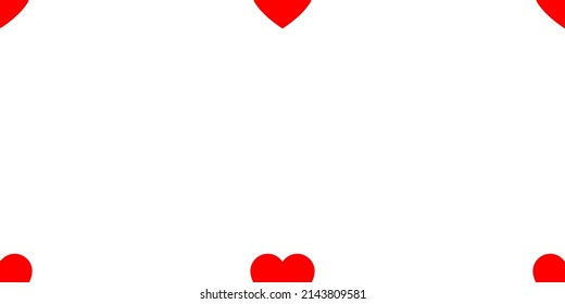 Seamless, repeatable heart shape, icon pattern, texture. Heart wrapper, wrapping paper background