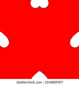 Seamless, repeatable heart shape, icon pattern, texture. Heart wrapper, wrapping paper background