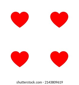 Seamless, repeatable heart shape, icon pattern, texture. Heart wrapper, wrapping paper background