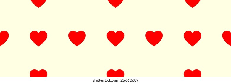 Seamless, repeatable heart shape, icon pattern, texture. Heart wrapper, wrapping paper background