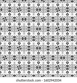 Seamless repeatable pattern in bohemian style. All element of the patterns are grouped and layered per each color. Easy to use and to edit for various purposes. 